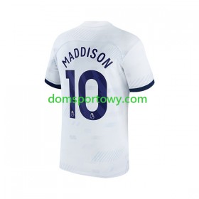Koszulka Tottenham Hotspur James Maddison 10 Domowe Koszulki Piłkarskie 2023-2024 Krótki Rękaw